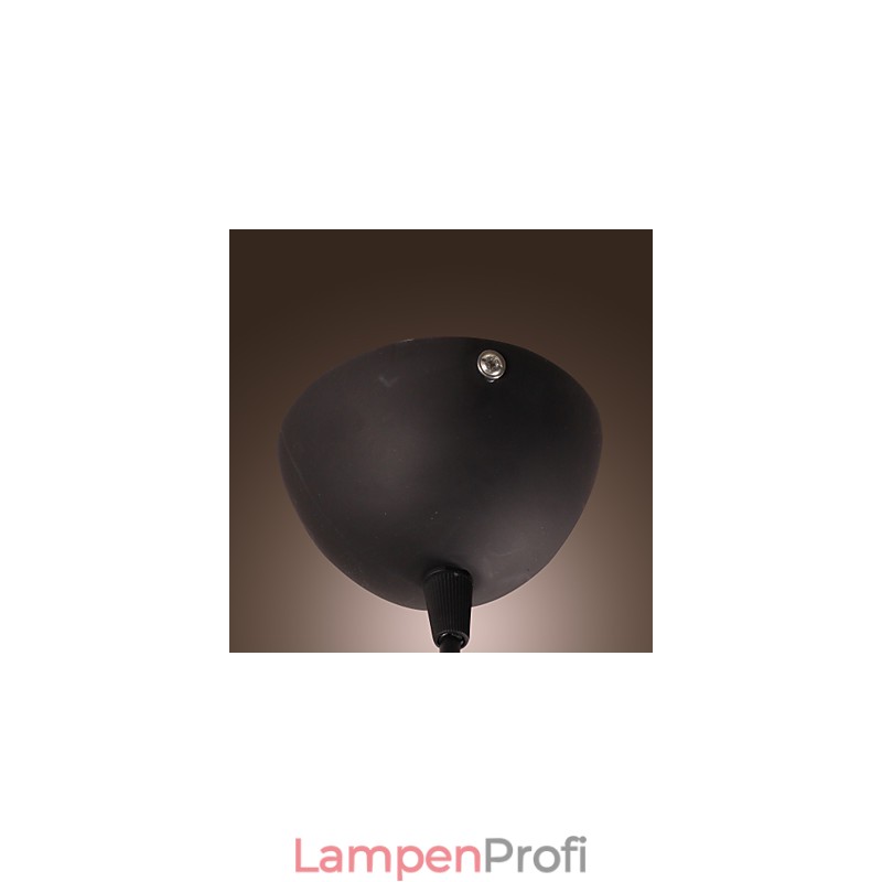 Moderne zeitgenössische Retro-Schüssel Mini-Stil Malerei Pendelleuchte