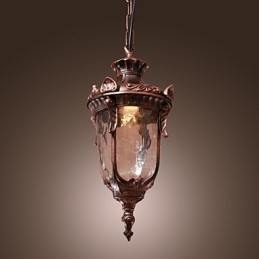 Antik inspirierte Pendelleuchte mit 1 Licht
