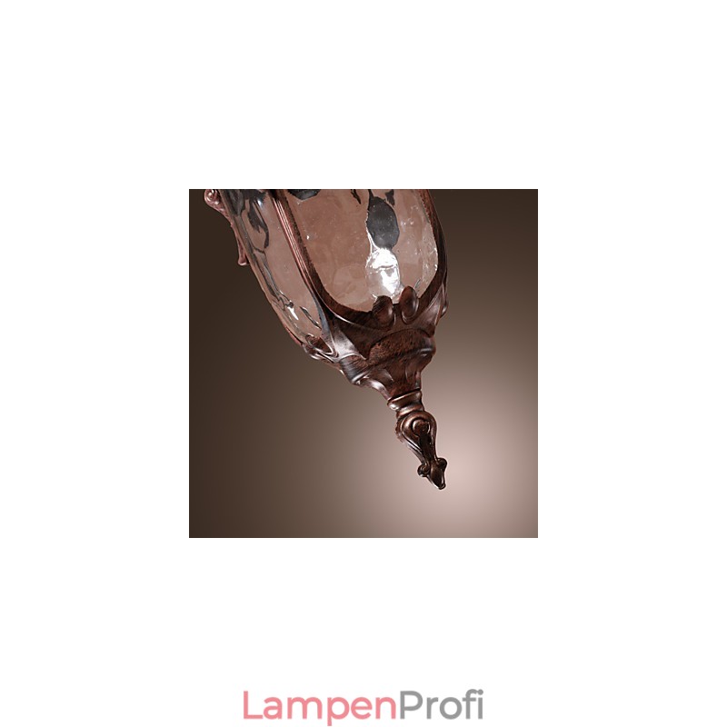 Antik inspirierte Pendelleuchte mit 1 Licht