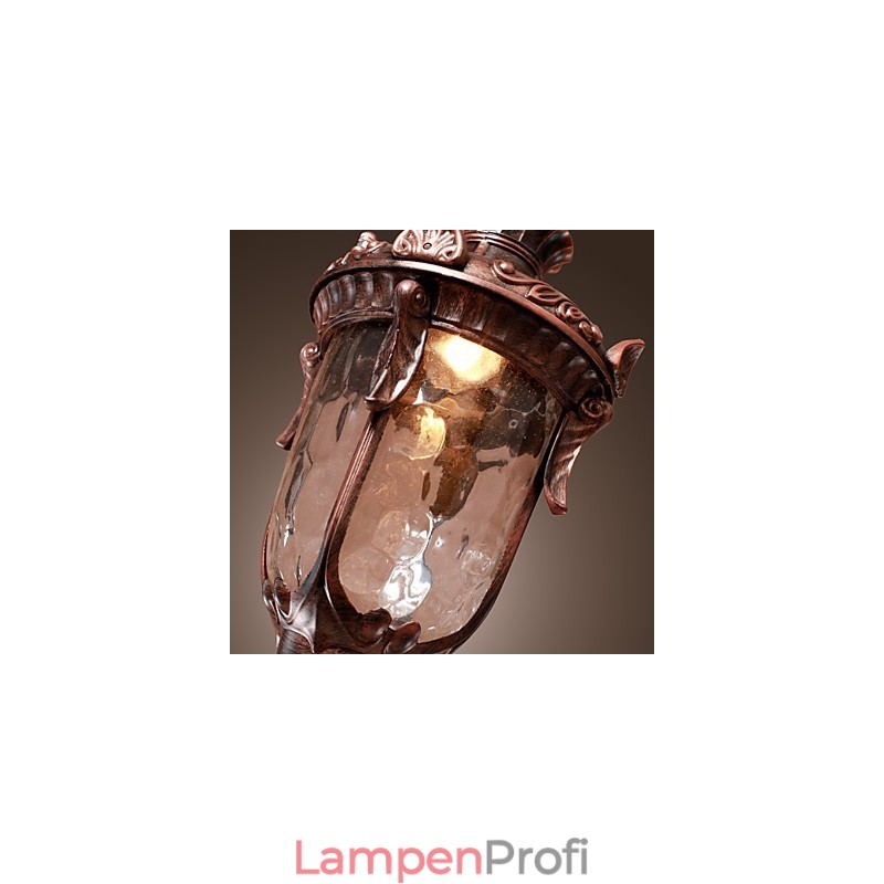 Antik inspirierte Pendelleuchte mit 1 Licht