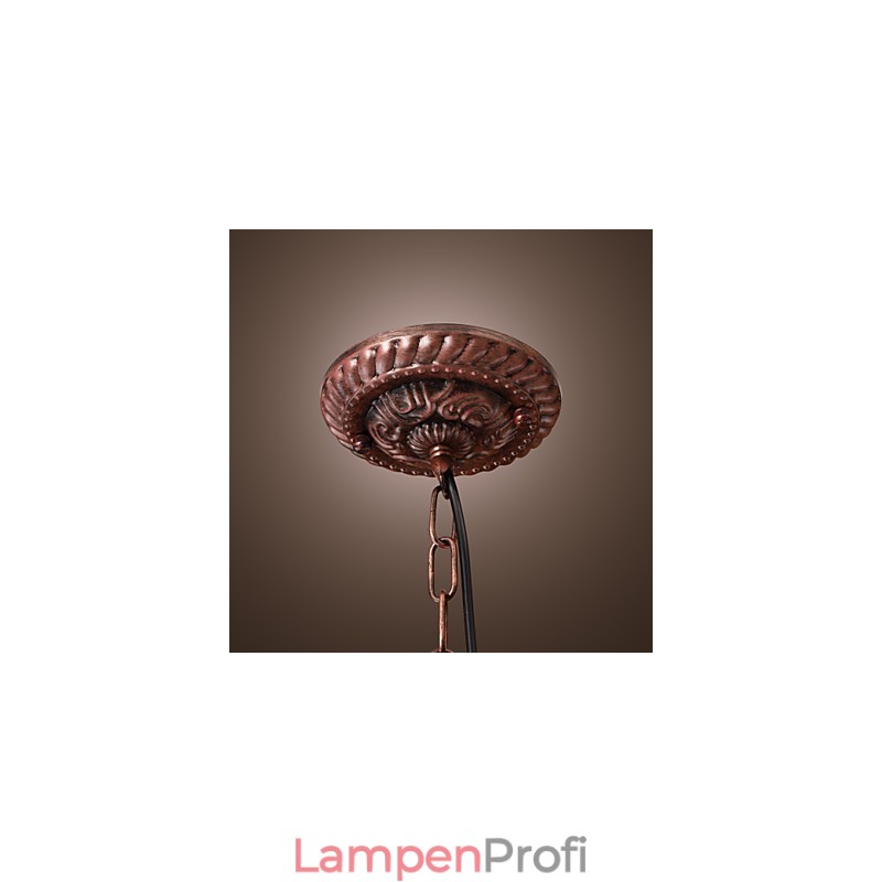 Antik inspirierte Pendelleuchte mit 1 Licht