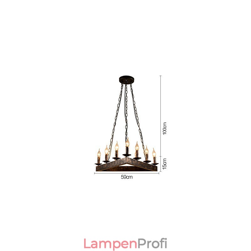 Retro Klassische Metall Decke Lichter Einfache Anhänger Lampen Cafe Anhänger Lampe