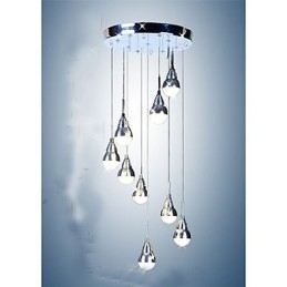 Lampen und Laternen Treppenstufen-Deckenleuchte mit 9 Köpfen