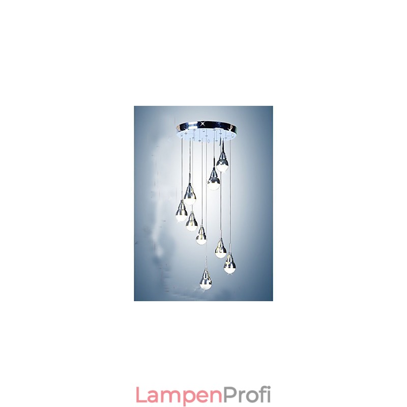 Lampen und Laternen Treppenstufen-Deckenleuchte mit 9 Köpfen