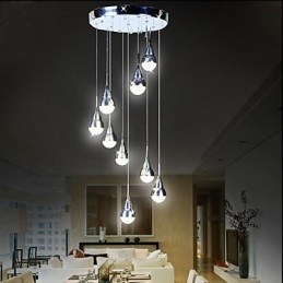 Lampen und Laternen Treppenstufen-Deckenleuchte mit 9 Köpfen