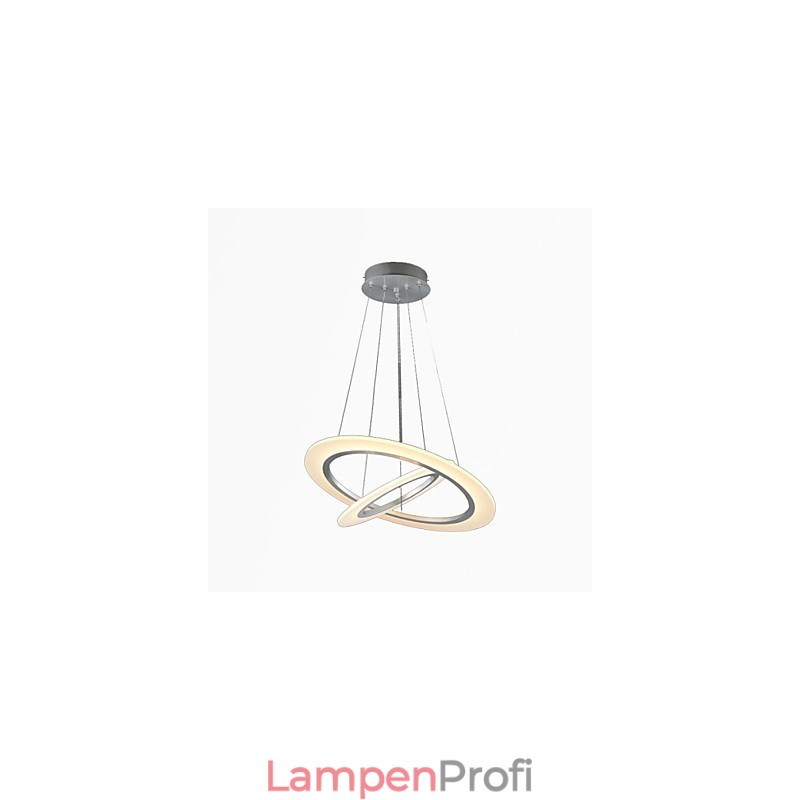 Acryl Pendelleuchte Deckenleuchter Kronleuchter Lampen Leuchten mit 2 Ringen