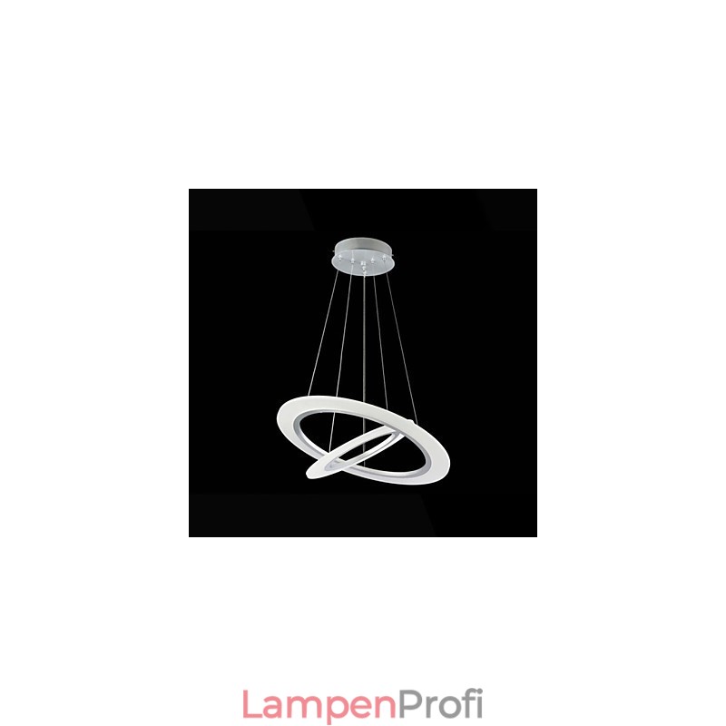 Acryl Pendelleuchte Deckenleuchter Kronleuchter Lampen Leuchten mit 2 Ringen