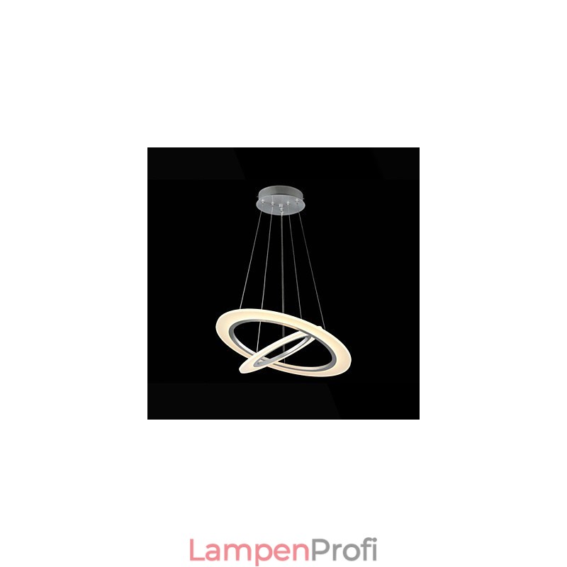 Acryl Pendelleuchte Deckenleuchter Kronleuchter Lampen Leuchten mit 2 Ringen
