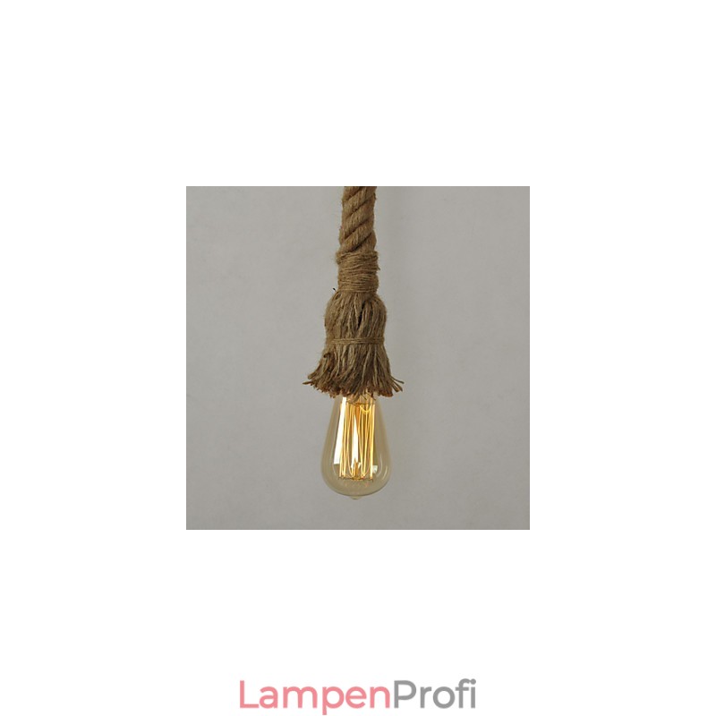 Pendelleuchte aus galvanisiertem Metall im Retro-Ministil