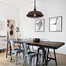 Schmiedeeisen Land Wiederherstellung alten Weisen Single Head Droplight Lampe Licht