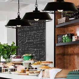 Schmiedeeisen Land Wiederherstellung alten Weisen Single Head Droplight Lampe Licht