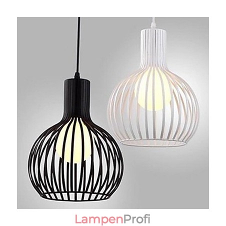 Amerikanischen Retro Vertraglich Schmiedeeisen Vogelkäfig Kronleuchter Lampe Licht