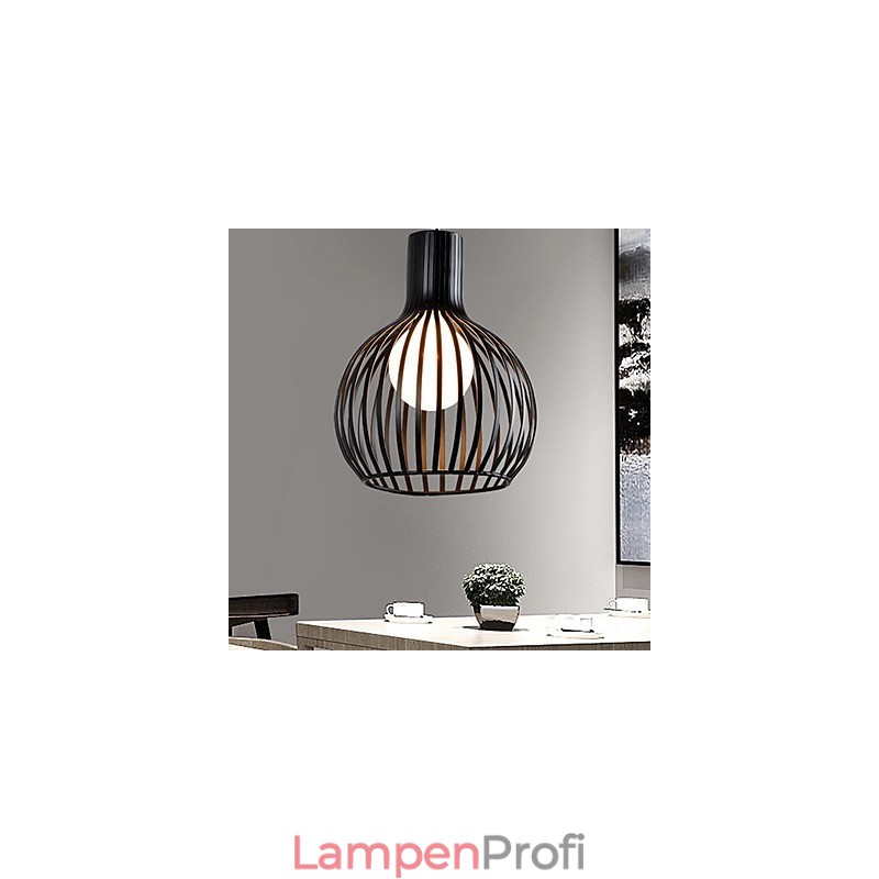 Amerikanischen Retro Vertraglich Schmiedeeisen Vogelkäfig Kronleuchter Lampe Licht