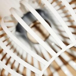 Amerikanischen Retro Vertraglich Schmiedeeisen Vogelkäfig Kronleuchter Lampe Licht