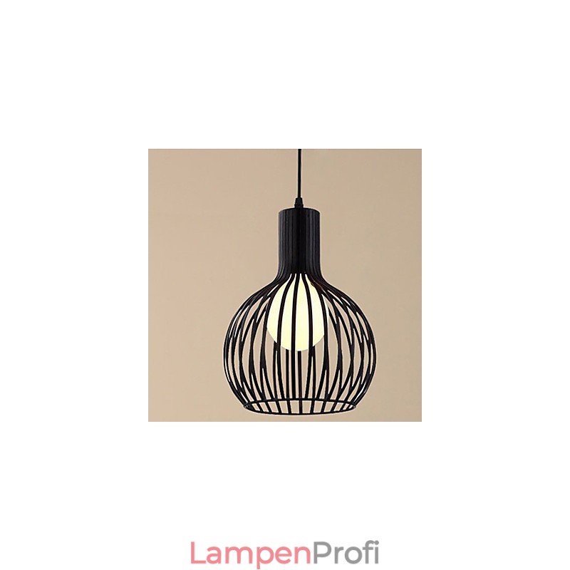 Amerikanischen Retro Vertraglich Schmiedeeisen Vogelkäfig Kronleuchter Lampe Licht