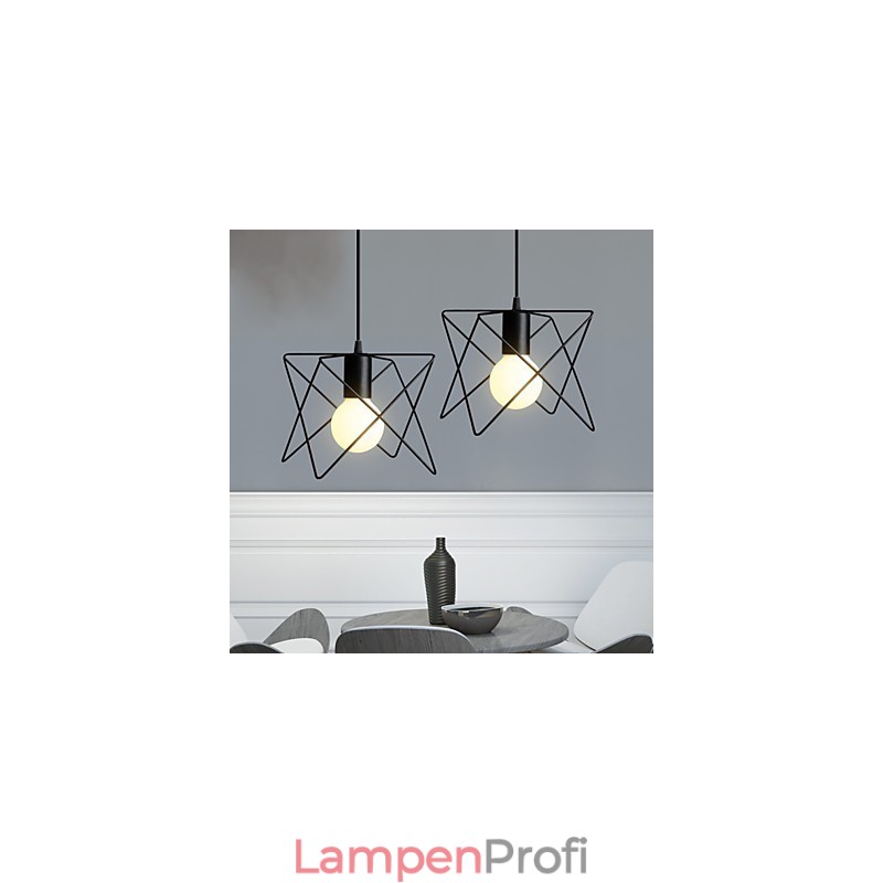 Pendelleuchten Mini Stil Retro Metall