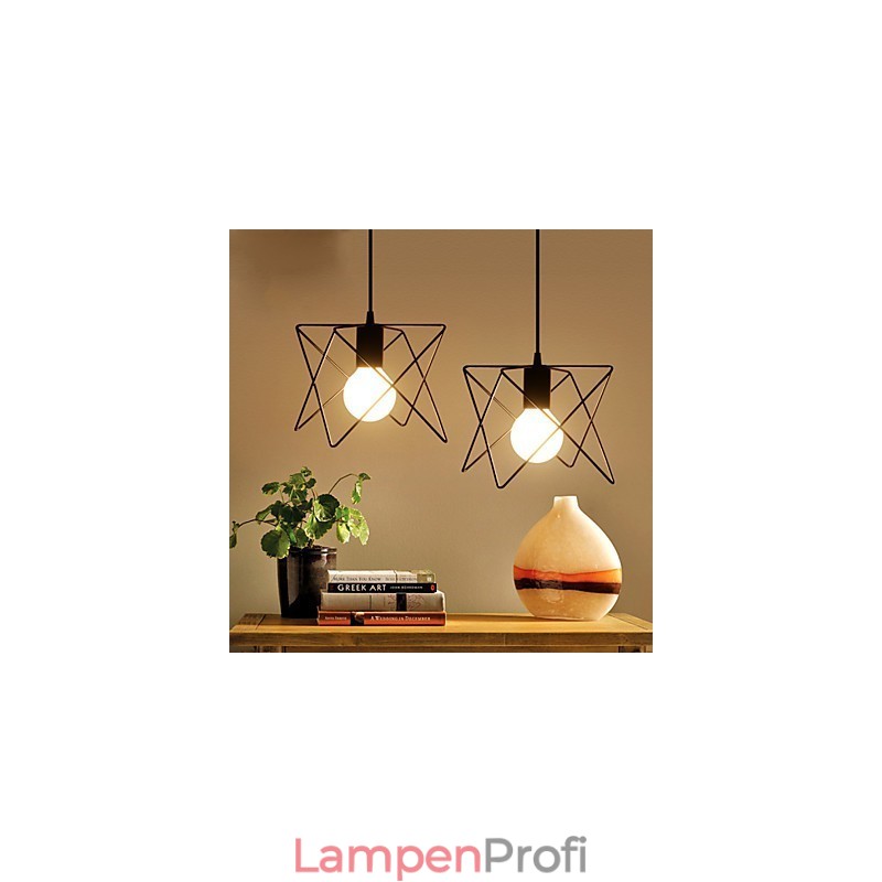 Pendelleuchten Mini Stil Retro Metall