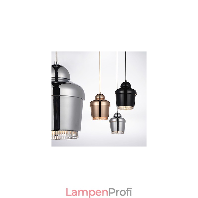 Pendelleuchte 1 Licht Moderne Einfachheit Golden Chrom Schwarz Weiß Kohlenstoffstahl Metall Kronleuchter