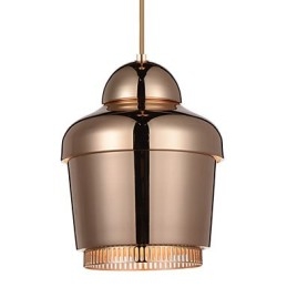 Pendelleuchte 1 Licht Moderne Einfachheit Golden Chrom Schwarz Weiß Kohlenstoffstahl Metall Kronleuchter