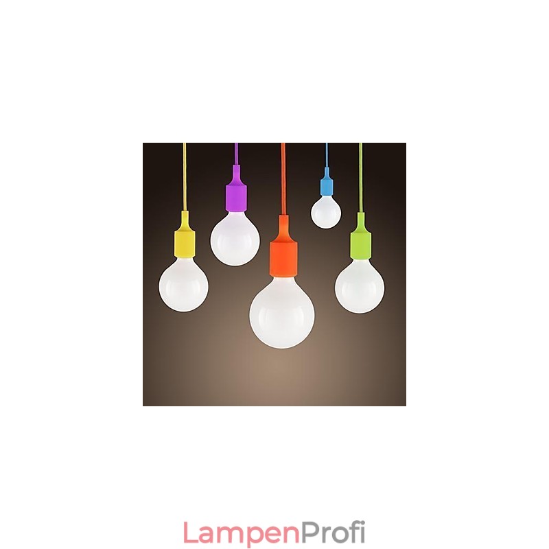 Mini-Anhänger 1 Licht Modern Minimalist Silikon Bonbonfarben