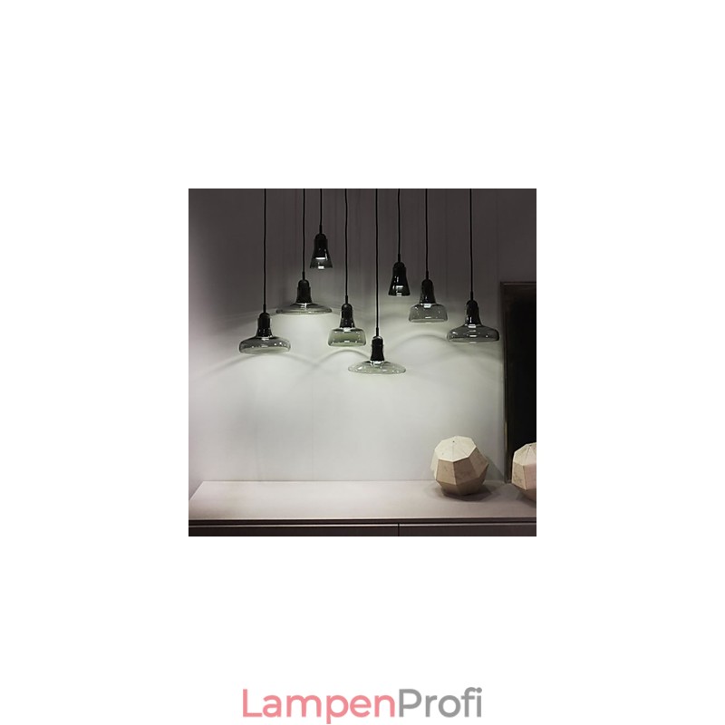 Vertraglich vereinbarter und zeitgenössischer Schatten-Modedekorations-Glaskronleuchter