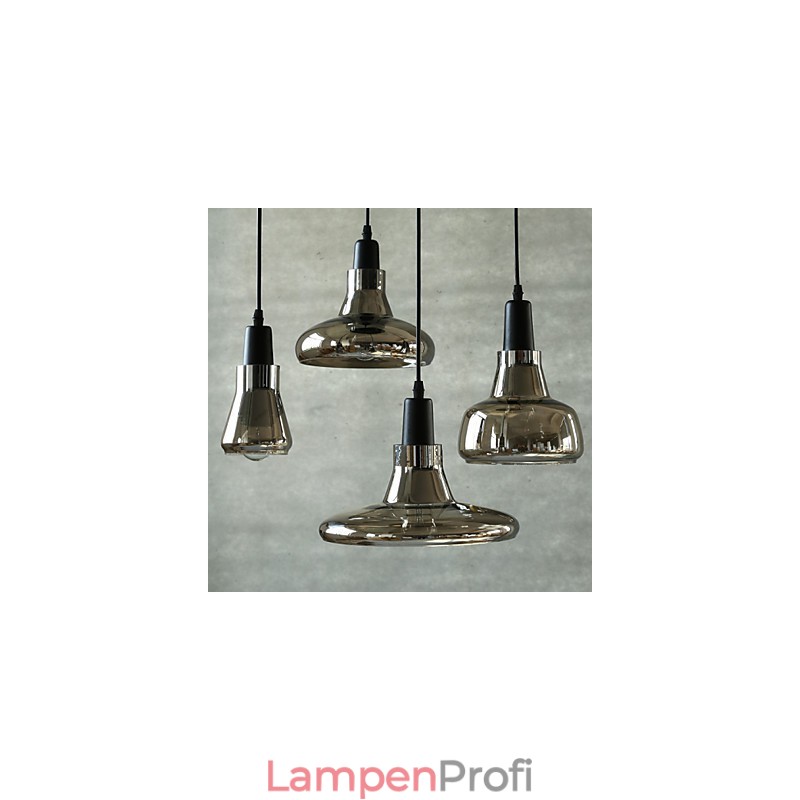 Vertraglich vereinbarter und zeitgenössischer Schatten-Modedekorations-Glaskronleuchter