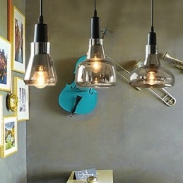 Vertraglich vereinbarter und zeitgenössischer Schatten-Modedekorations-Glaskronleuchter