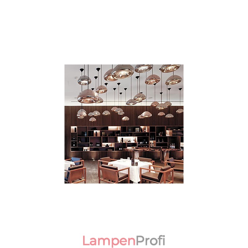 Moderne zeitgenössische Malerei Metall Pendelleuchte