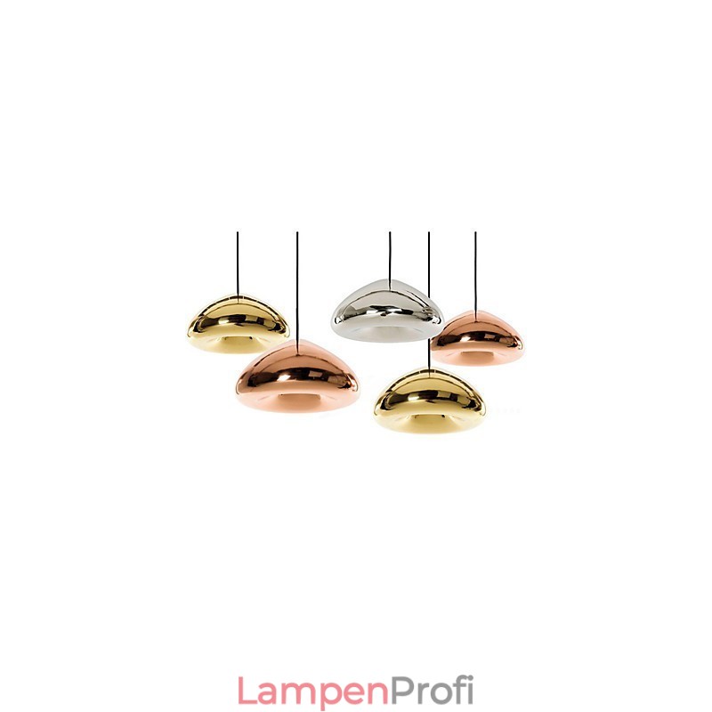 Moderne zeitgenössische Malerei Metall Pendelleuchte