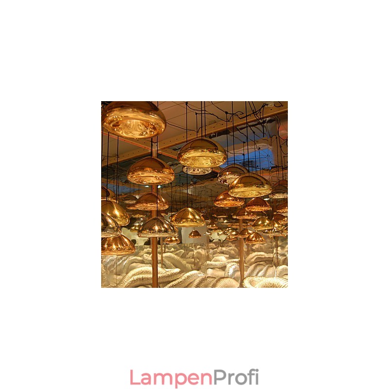 Moderne zeitgenössische Malerei Metall Pendelleuchte