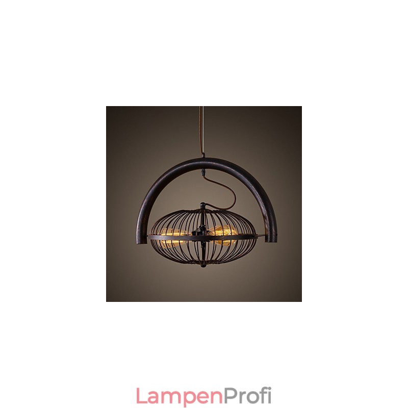 Retro Klassische Metall Decke Fan Lichter Einfache Anhänger Lampen Cafe Anhänger Lampe