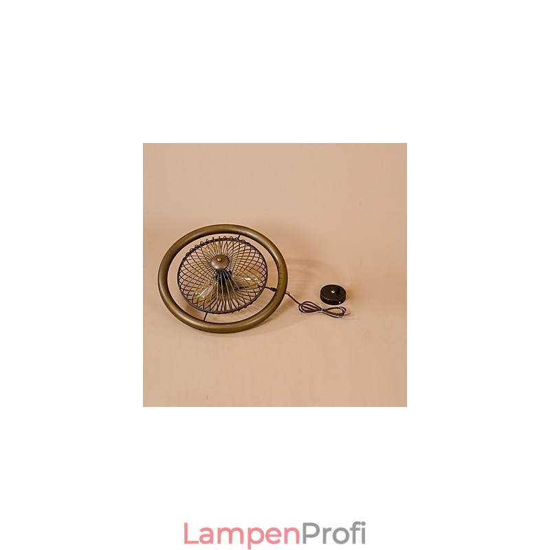 Retro Klassische Metall Decke Fan Lichter Einfache Anhänger Lampen Cafe Anhänger Lampe