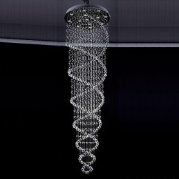 Moderne zeitgenössische traditionelle klassische rustikale Lodge Vintage Country Island Kristall galvanisierte Metall Pendelleuchte