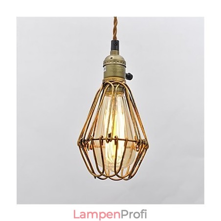 Amerikanischen land Vintage einzigen kopf lotus Eisen Kronleuchter