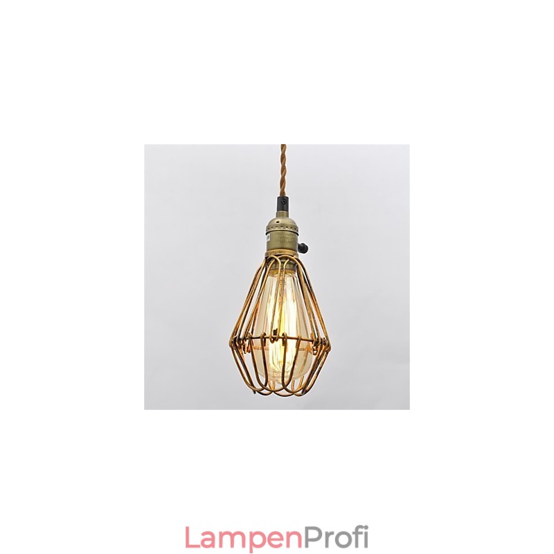 Amerikanischen land Vintage einzigen kopf lotus Eisen Kronleuchter