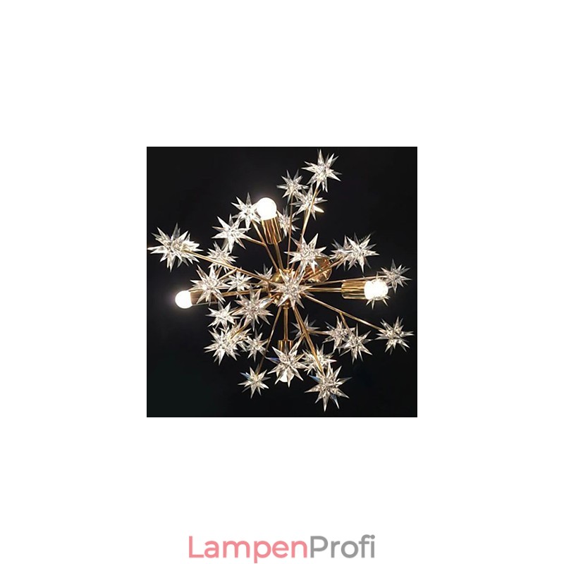 Creative Spark Schmiedeeisen Ball Sterne Droplight Atmosphäre