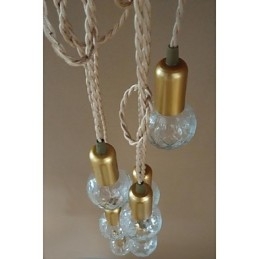 Traditionelle klassische rustikale Lodge Vintage Retro Laterne Trommel Country Globe Mini Stil Malerei Glas Pendelleuchte