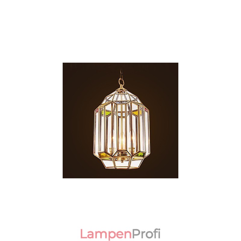 Vollkupferfarbene Lampe