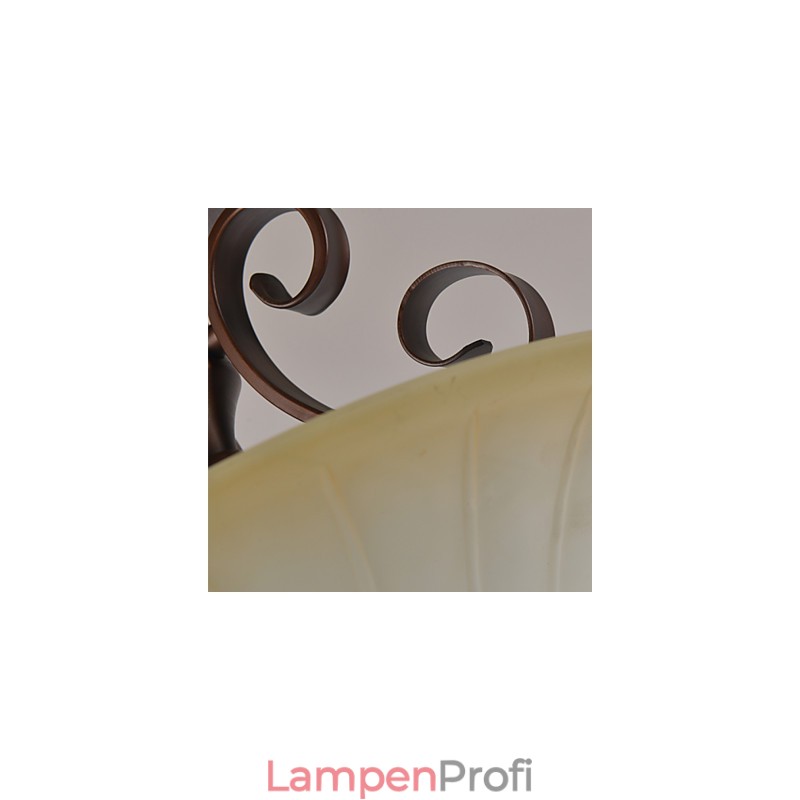 Rustikale Lodge Vintage Mini-Stil Malerei Metall Pendelleuchte