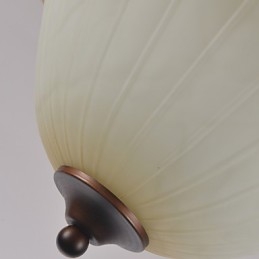 Rustikale Lodge Vintage Mini-Stil Malerei Metall Pendelleuchte