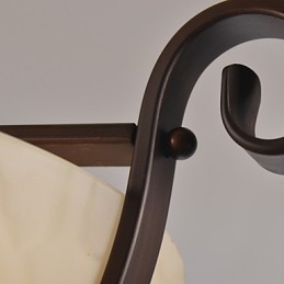 Rustikale Lodge Vintage Mini-Stil Malerei Metall Pendelleuchte