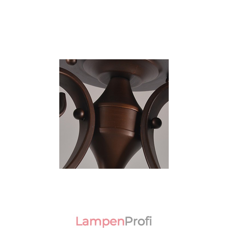 Rustikale Lodge Vintage Mini-Stil Malerei Metall Pendelleuchte