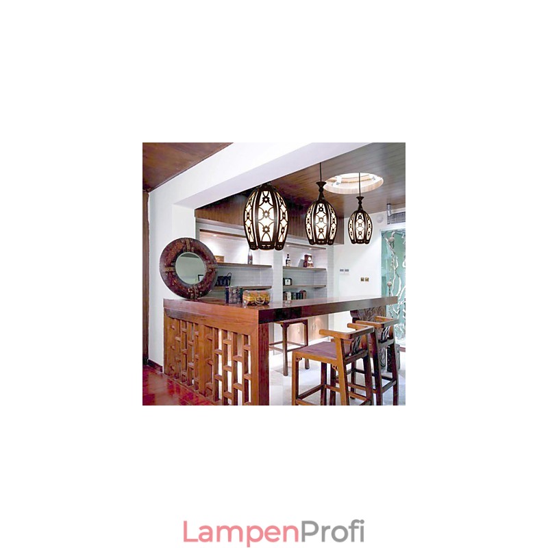 Moderne und vertraglich kreative Holz Esszimmer Pendelleuchte Lampe Licht