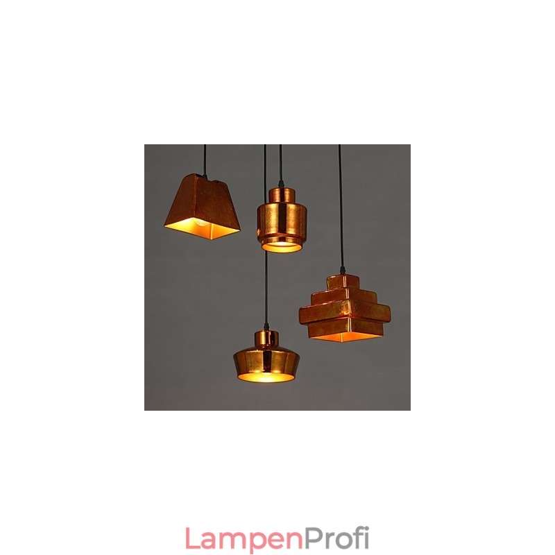 Amerikanischen Land Retro Glas Kronleuchter Rostig Sitzen Droplight