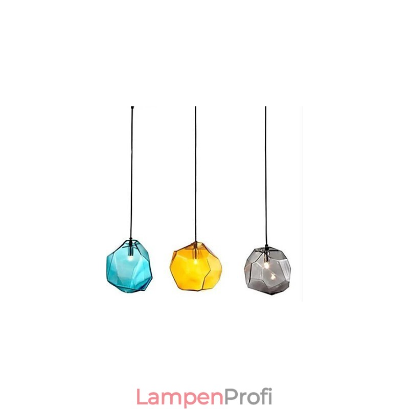 Kreative Eiskristallglas Diamant Anhänger Chromatische Droplight Lampe Licht