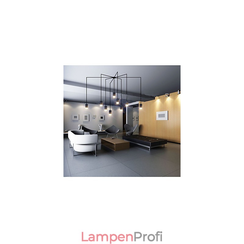 Nordeuropa Kreative kontrahierte und geometrische Liniendesign Pendelleuchte