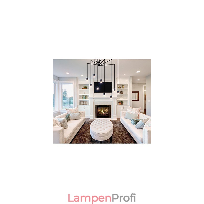 Nordeuropa Kreative kontrahierte und geometrische Liniendesign Pendelleuchte