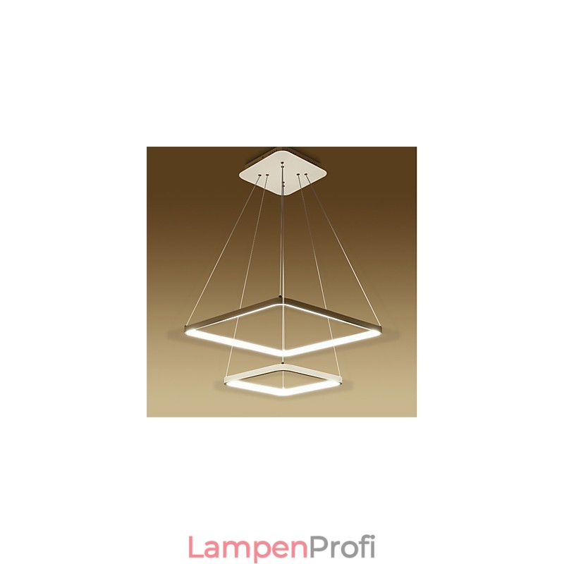 Modernes Design 4 Pendelleuchte Zwei Ringe