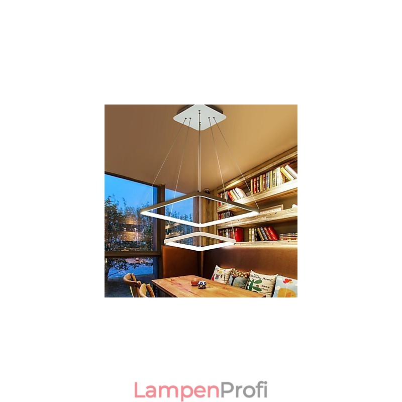Modernes Design 4 Pendelleuchte Zwei Ringe