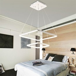 Modernes Design 4 Pendelleuchte Zwei Ringe